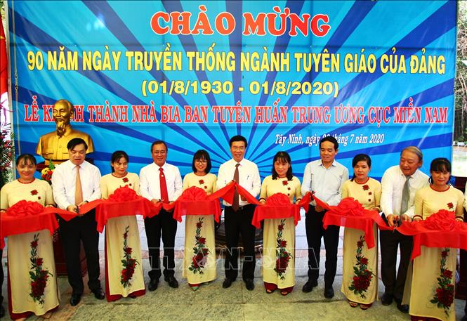 Khánh thành công trình cải tạo, nâng cấp Nhà bia kỷ niệm nơi làm việc của Ban Tuyên huấn Trung ương Cục miền Nam