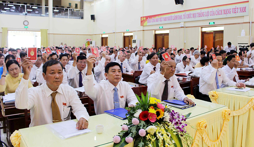 Phiên trù bị Đại hội đại biểu Đảng bộ TX Tân Châu lần thứ XII (nhiệm kỳ 2020-2025)