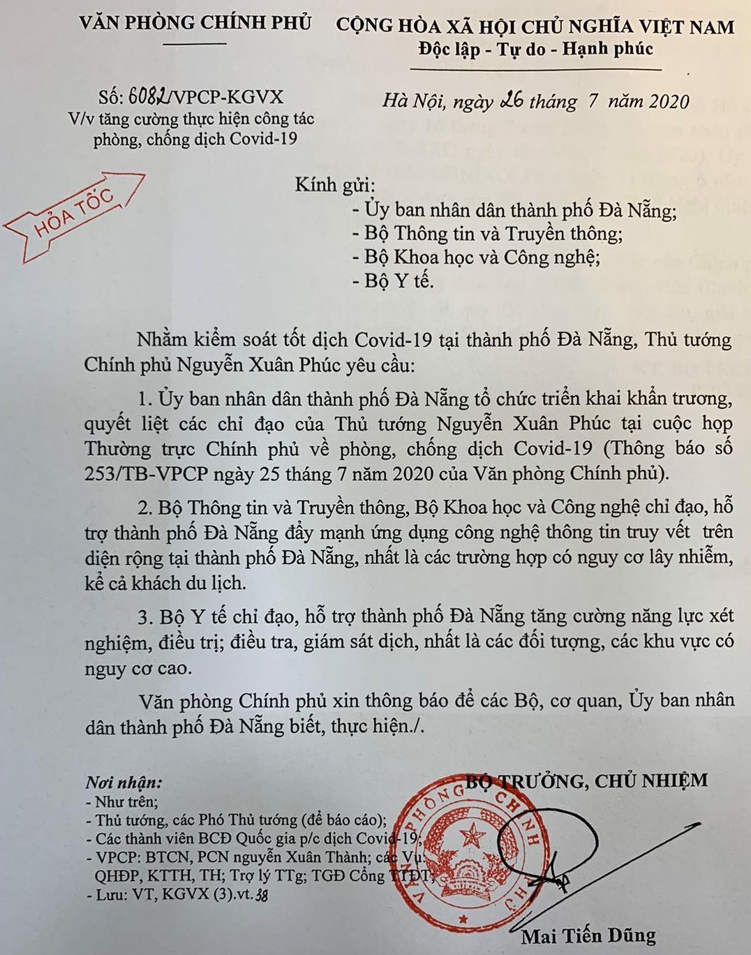 Thủ tướng chỉ đạo quyết liệt phòng chống dịch bệnh COVID-19
