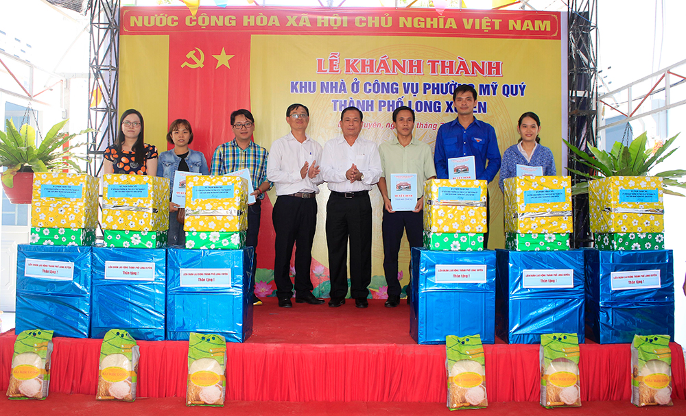 Khánh thành khu nhà ở công vụ phường Mỹ Quý