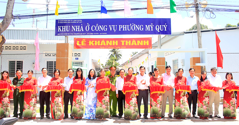 Khánh thành khu nhà ở công vụ phường Mỹ Quý
