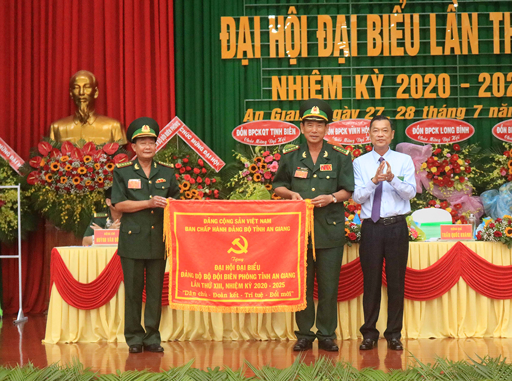 Đại hội Đảng bộ Bộ đội Biên phòng tỉnh An Giang lần thứ XIII (nhiệm kỳ 2020-2025) thành công tốt đẹp