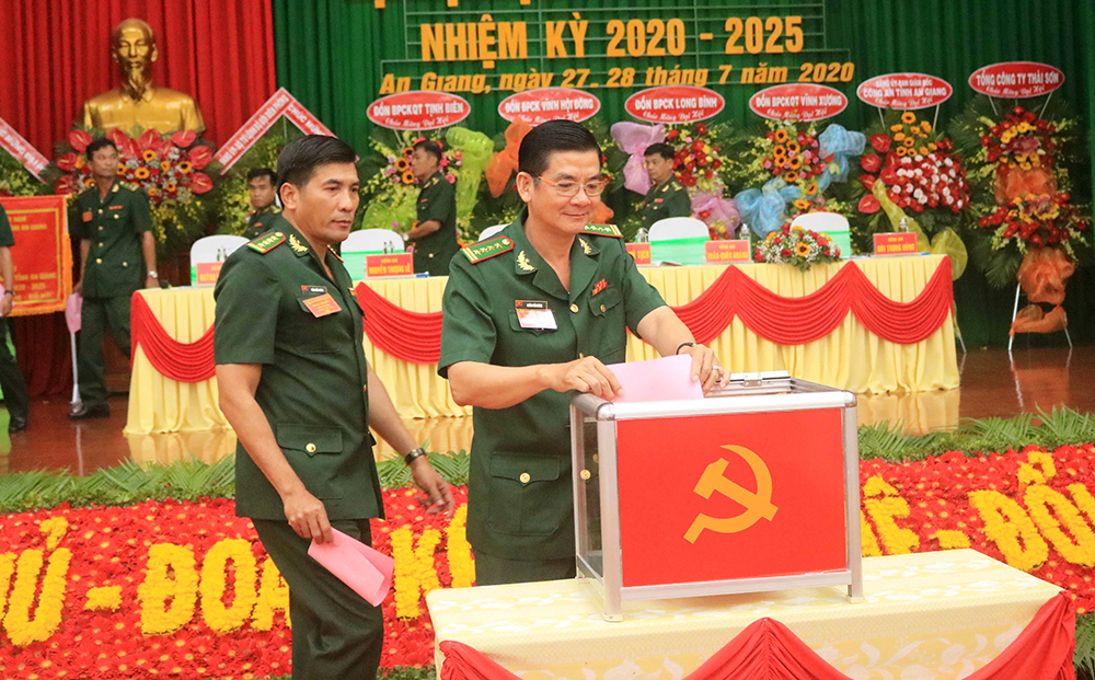 Đại hội Đảng bộ Bộ đội Biên phòng tỉnh An Giang lần thứ XIII (nhiệm kỳ 2020-2025) thành công tốt đẹp