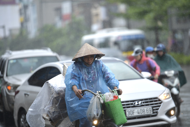 Thời tiết ngày 28-7: Bắc Bộ mưa, vùng núi cao có mưa rất to
