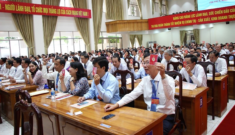 Đồng chí Thái Minh Hiển tái đắc cử Bí thư Đảng ủy Khối Cơ quan và Doanh nghiệp tỉnh An Giang lần thứ X (nhiệm kỳ 2020-2025)