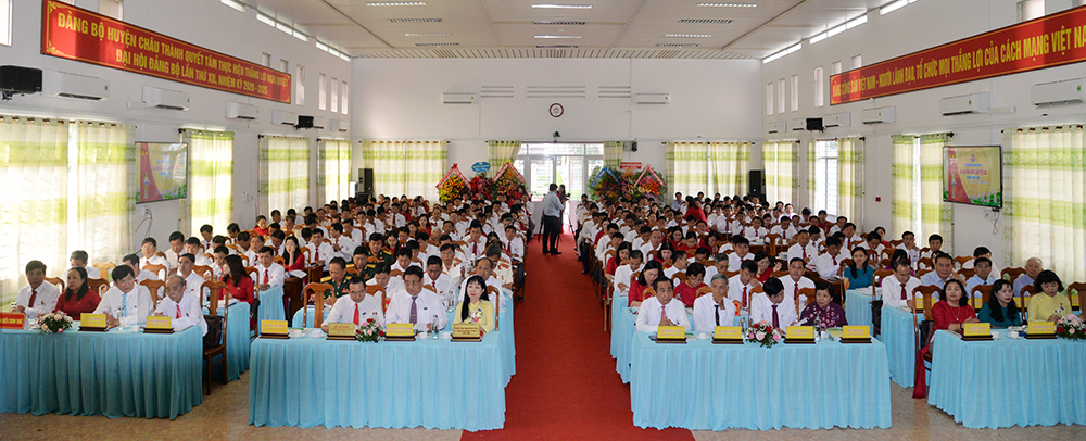 Khai mạc Đại hội đại biểu Đảng bộ huyện Châu Thành lần thứ XII (nhiệm kỳ 2020-2025)