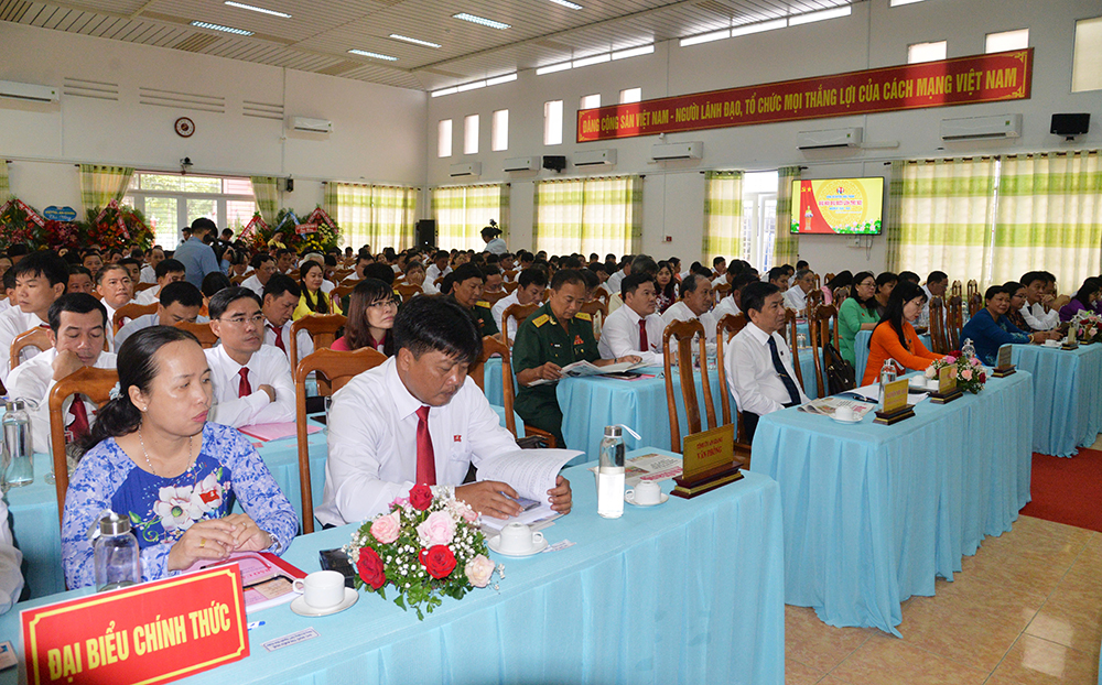 Đại hội đại biểu Đảng bộ huyện Châu Thành lần thứ XII (nhiệm kỳ 2020-2025) thành công tốt đẹp