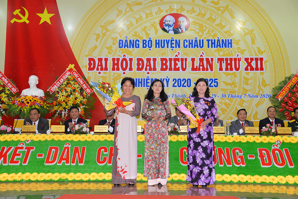 Đại hội đại biểu Đảng bộ huyện Châu Thành lần thứ XII (nhiệm kỳ 2020-2025) thành công tốt đẹp