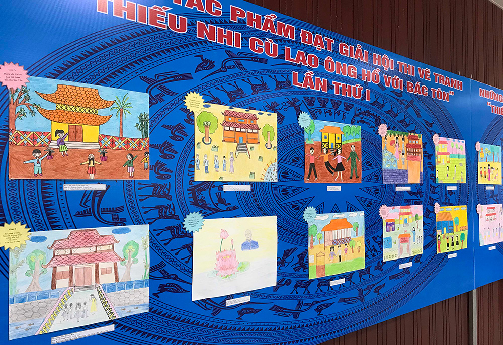 Khai mạc Hội thi vẽ tranh về Bác Tôn năm 2020