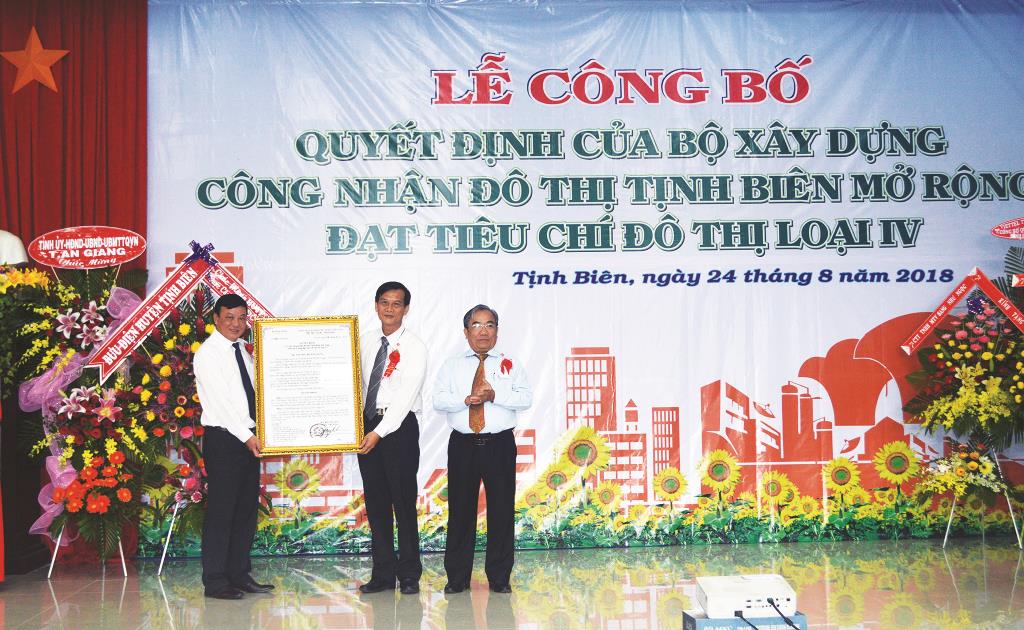 Ðộng lực để Tịnh Biên tiếp tục phát triển