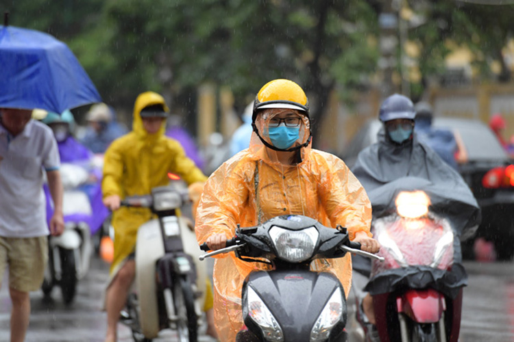 Thời tiết ngày 5-8: Nhiều nơi có mưa, vùng núi cao Bắc Bộ có khả năng mưa rất to
