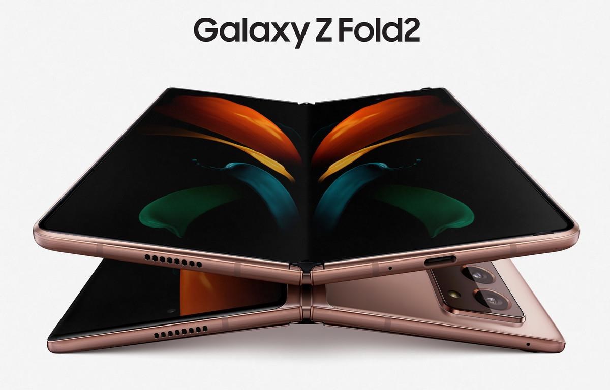 Samsung trình làng smartphone gập phiên bản mới Galaxy Z Fold 2