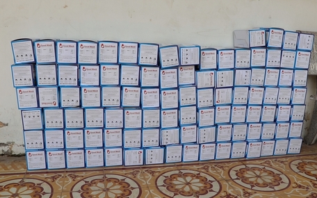 Vĩnh Long: Thu giữ 5.000 khẩu trang y tế không rõ nguồn gốc