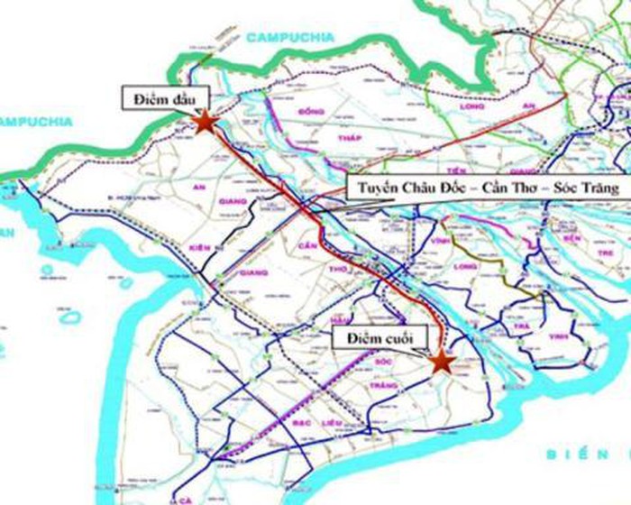 Đề xuất xây cao tốc nối cảng Trần Đề