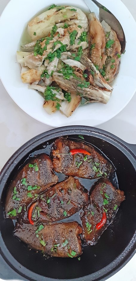 Nhìn ơ cá kho khô, nhớ ngoại!
