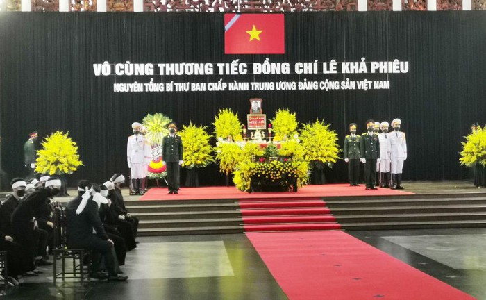 Tổ chức trọng thể Lễ viếng nguyên Tổng Bí thư Lê Khả Phiêu