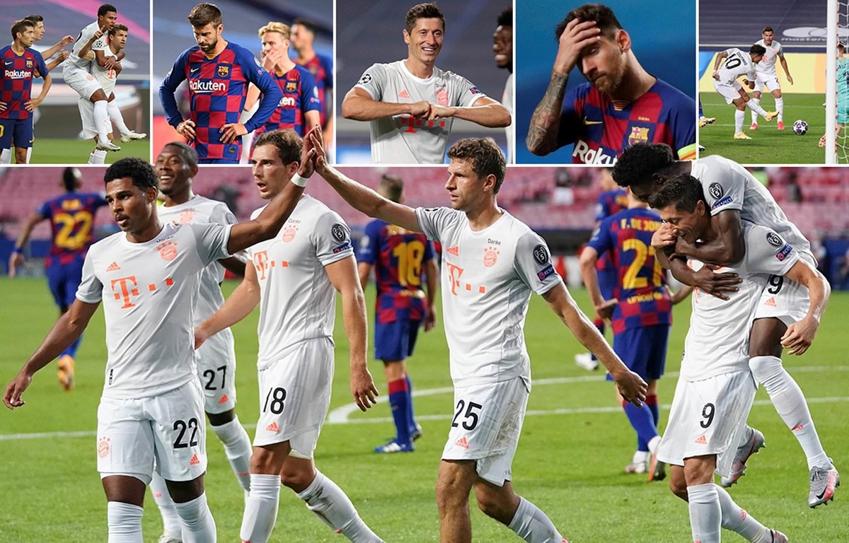Hủy diệt Barcelona 8-2, Bayern Munich hiên ngang vào bán kết