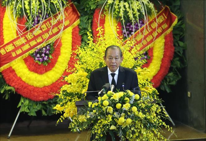 Lễ truy điệu nguyên Tổng Bí thư Lê Khả Phiêu