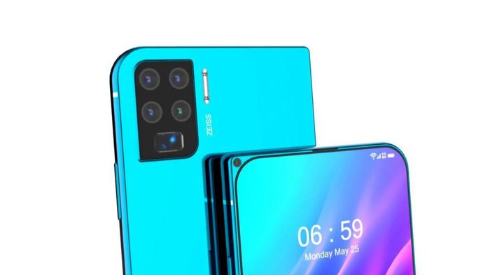 Rò rỉ thiết kế smartphone 5G hình chiếc lá duy nhất trên thế giới