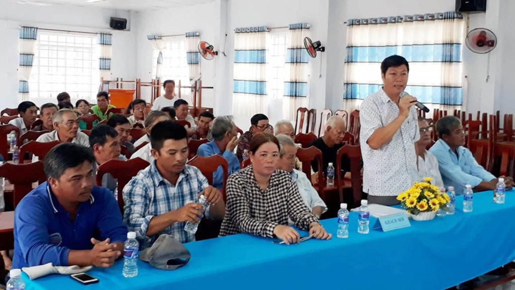 Tân Châu tăng cường tiếp xúc, đối thoại với nhân dân