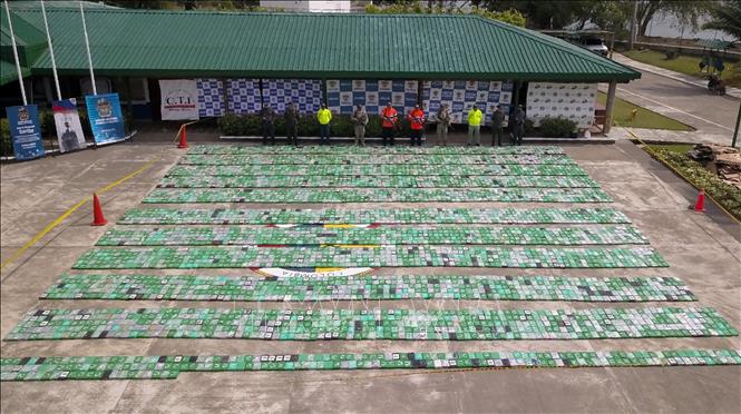 Colombia thu giữ hơn 2,4 tấn cocaine