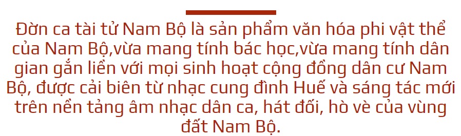 Bảo tồn và phát huy di sản thế giới Đờn ca tài tử Nam Bộ