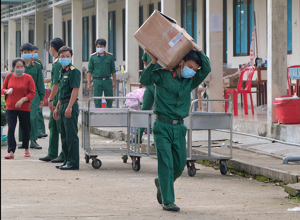 119 người hoàn thành cách ly tập trung tại Trường Quân sự tỉnh