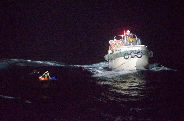 Bão Maysak gây đắm tàu chở 43 thủy thủ ngoài khơi Nhật Bản