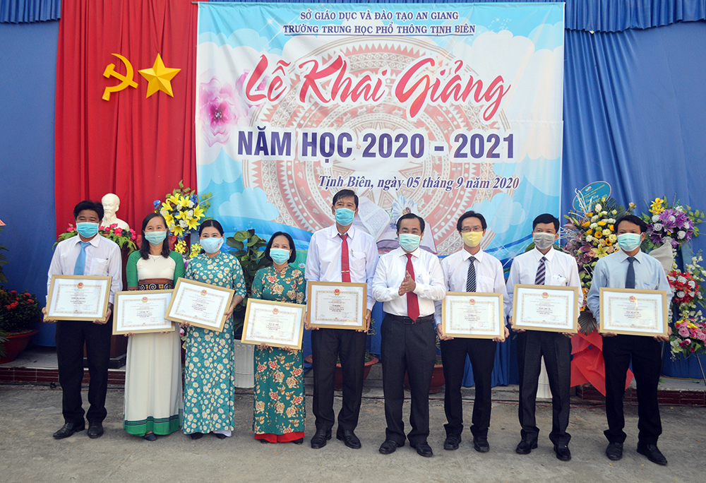 An Giang chào năm học mới 2020-2021