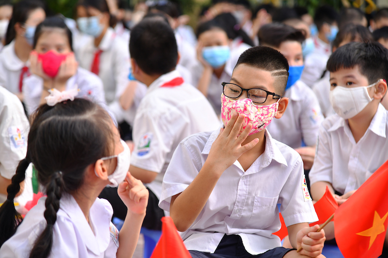 Ngày khai giảng của những học sinh “đặc biệt”