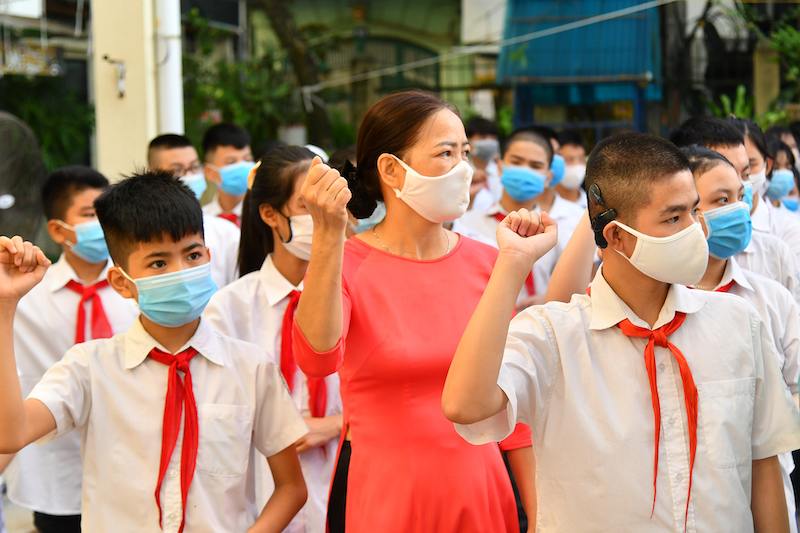 Ngày khai giảng của những học sinh “đặc biệt”