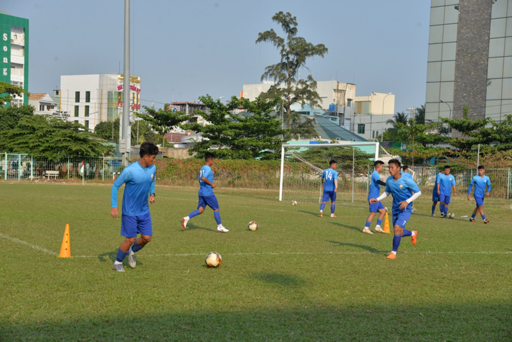 Đội tuyển bóng đá An Giang sẵn sàng cho ngày trở lại
