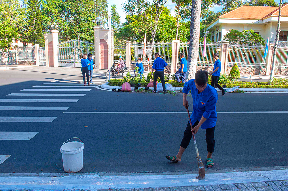 An Giang: Ra quân cao điểm xây dựng "Đô thị văn minh" năm 2020