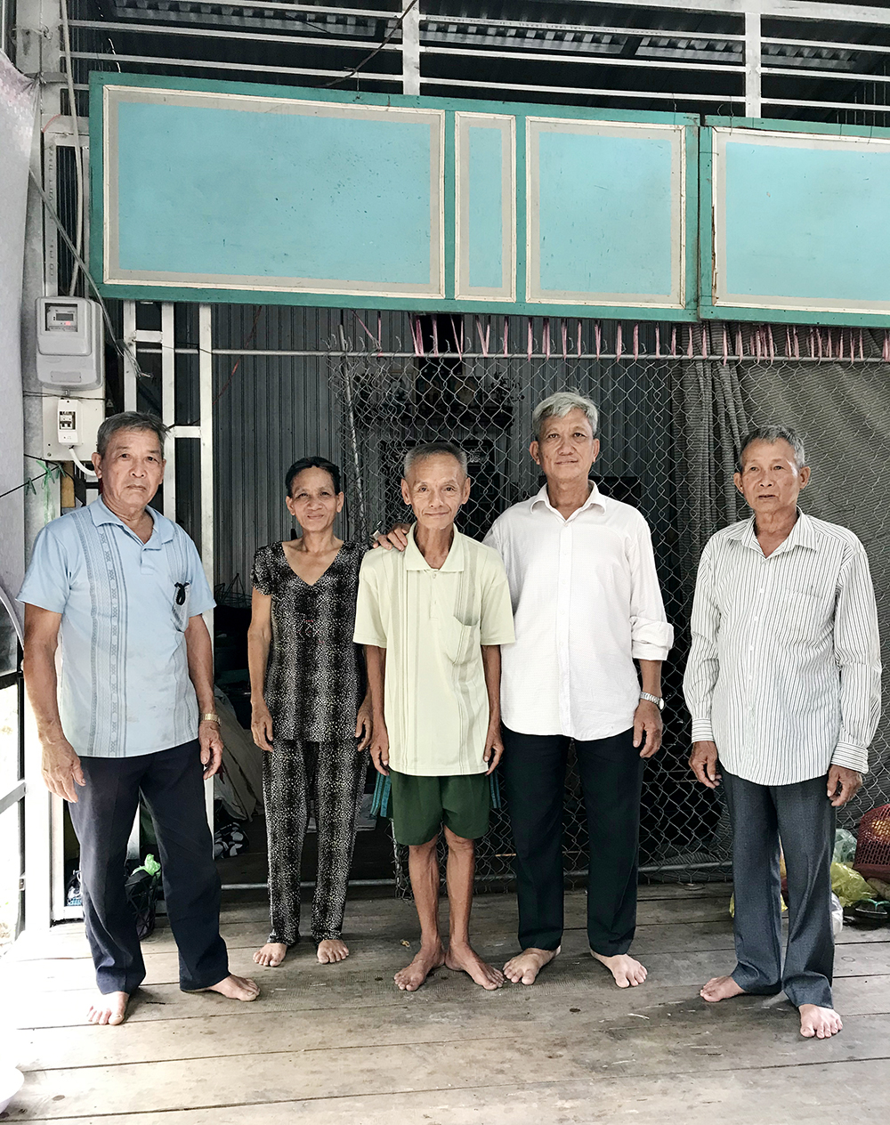 Tấm lòng của các tổ cất nhà từ thiện