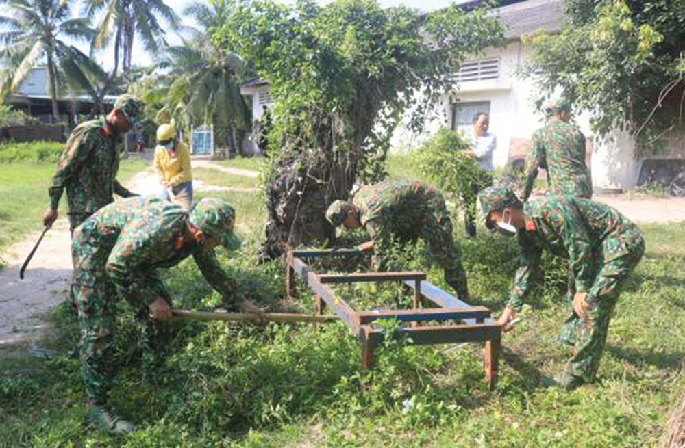 Mang Tết đến sớm cho nhân dân