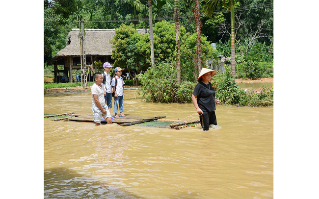 Đề phòng mưa to kèm lốc, sét tại các tỉnh Bắc Bộ và Trung Bộ