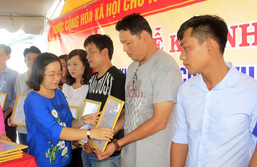 Khánh thành khu nhà ở công vụ phường Mỹ Thới