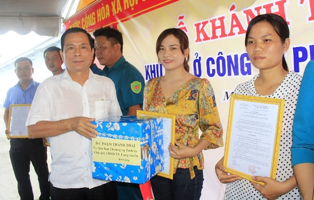 Khánh thành khu nhà ở công vụ phường Mỹ Thới