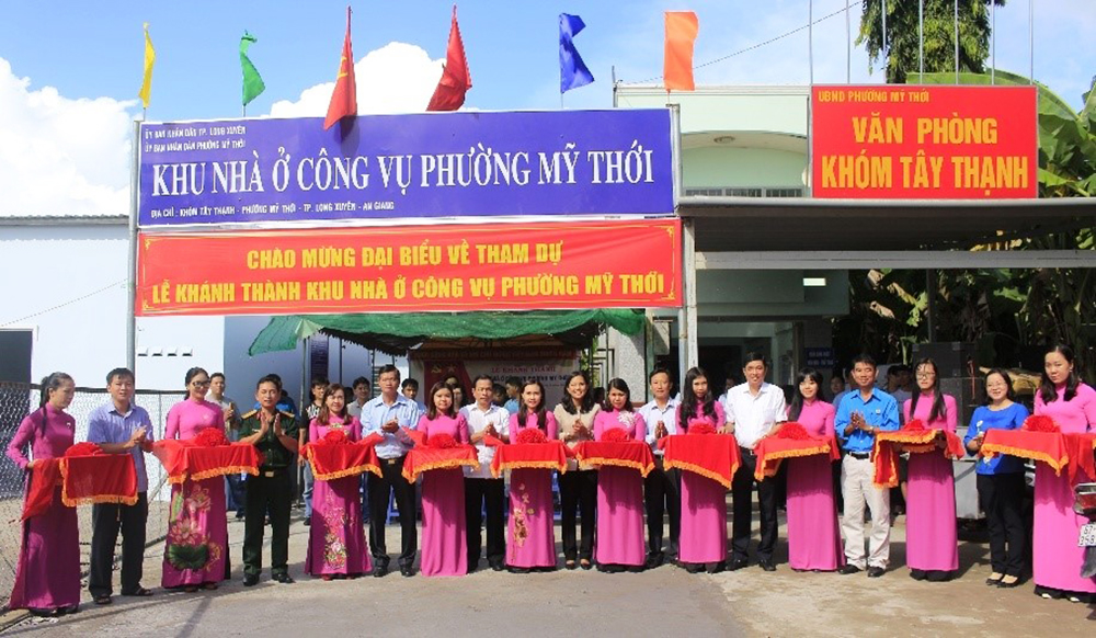 Khánh thành khu nhà ở công vụ phường Mỹ Thới