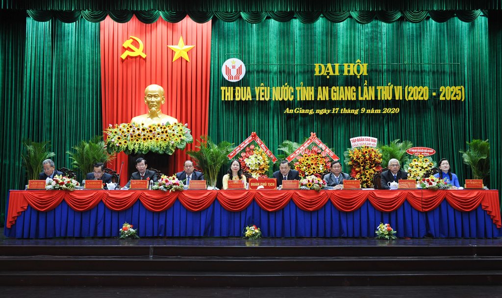 Đại hội Thi đua yêu nước tỉnh An Giang lần thứ VI (giai đoạn 2020-2025)