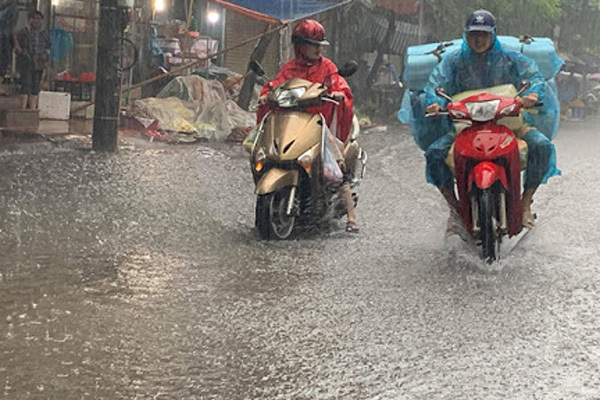Dự báo thời tiết 17-9, nhiều nơi mưa to do ảnh hưởng bão số 5