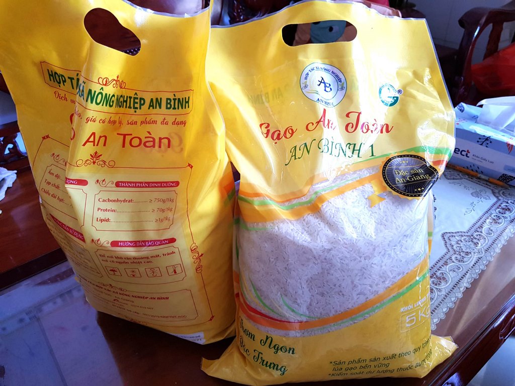 Gạo an toàn thương hiệu An Bình