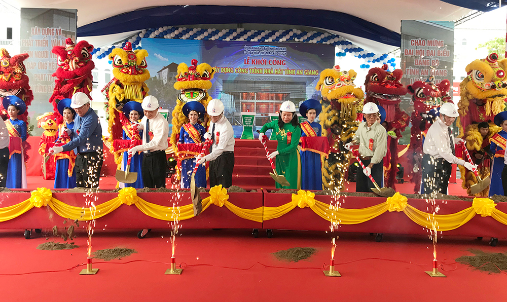 Khởi công xây dựng công trình Nhà hát tỉnh An Giang