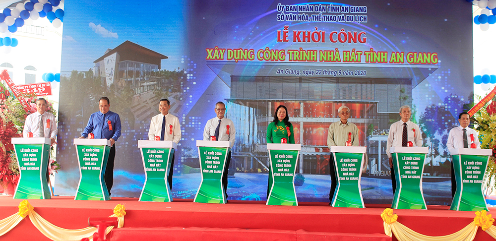 Khởi công xây dựng công trình Nhà hát tỉnh An Giang