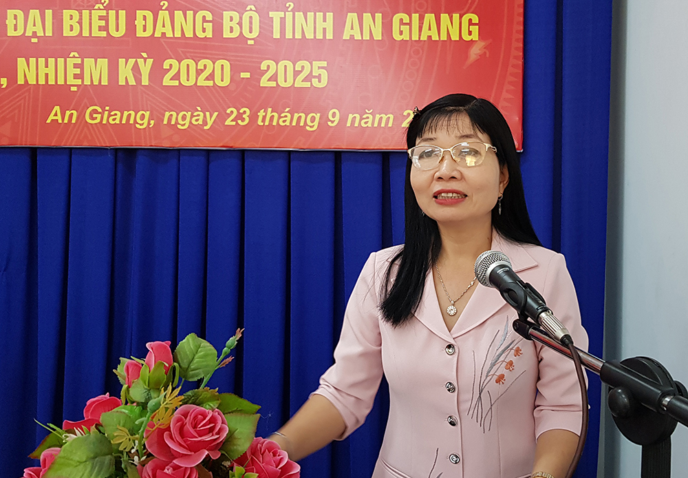Đại hội đại biểu Đảng bộ tỉnh An Giang lần thứ XI (nhiệm kỳ 2020-2025) diễn ra từ ngày 23 đến 25-9-2020