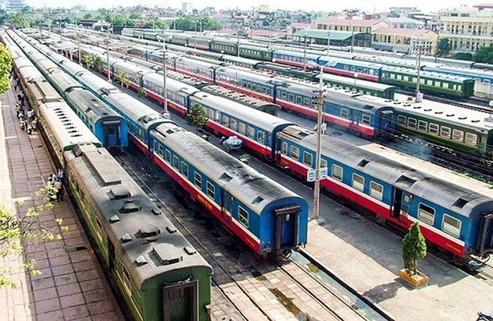 Đường sắt chạy 10 đôi tàu khách Bắc – Nam cao điểm Tết