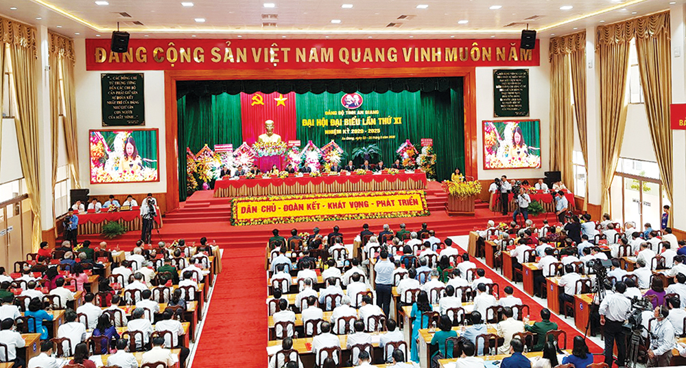 Đại hội đại biểu Đảng bộ tỉnh An Giang lần thứ XI (nhiệm kỳ 2020-2025)