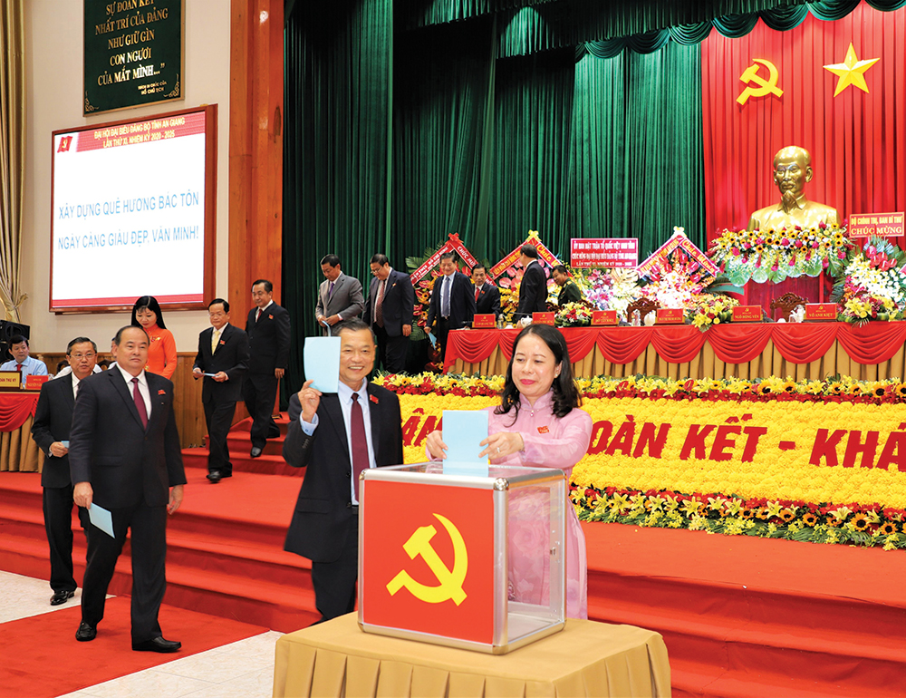 Đại hội đại biểu Đảng bộ tỉnh An Giang lần thứ XI (nhiệm kỳ 2020-2025)