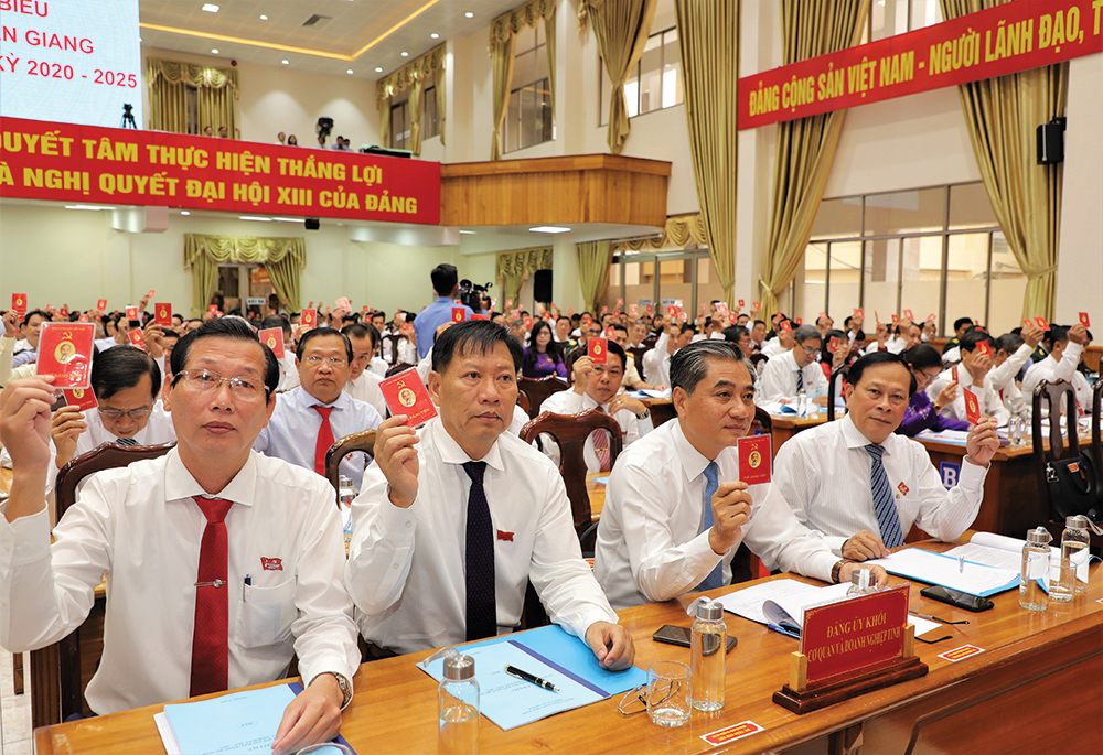 Đại hội đại biểu Đảng bộ tỉnh An Giang lần thứ XI (nhiệm kỳ 2020-2025)