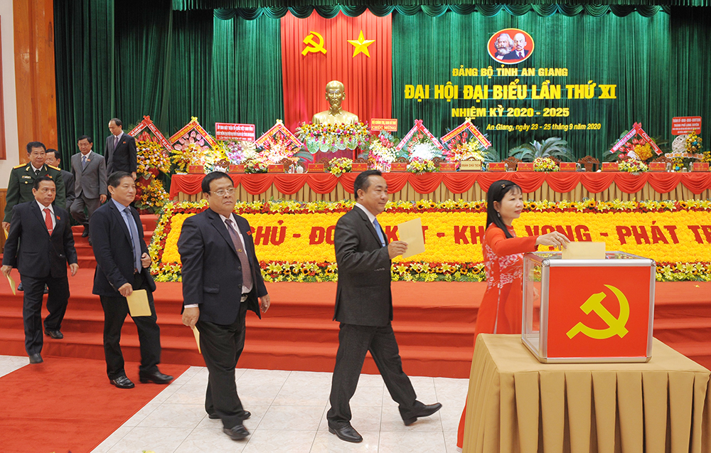 Đồng chí Võ Thị Ánh Xuân tái đắc cử Bí thư Tỉnh ủy An Giang khóa XI (nhiệm kỳ 2020 – 2025)